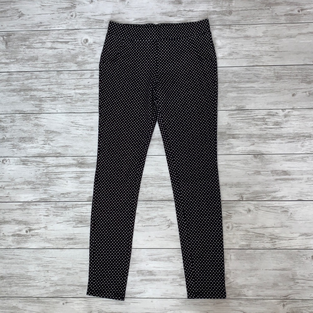 Free People Brown / White Pull On Leggings XS